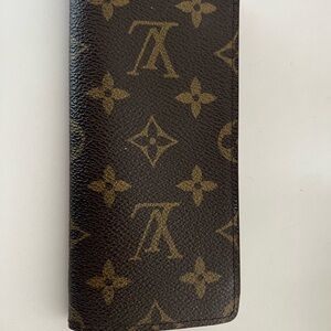 Louis Vuitton Monogram Brown Phone Case Wallet